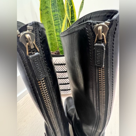 Gucci leather  boots - Picture 3 of 9